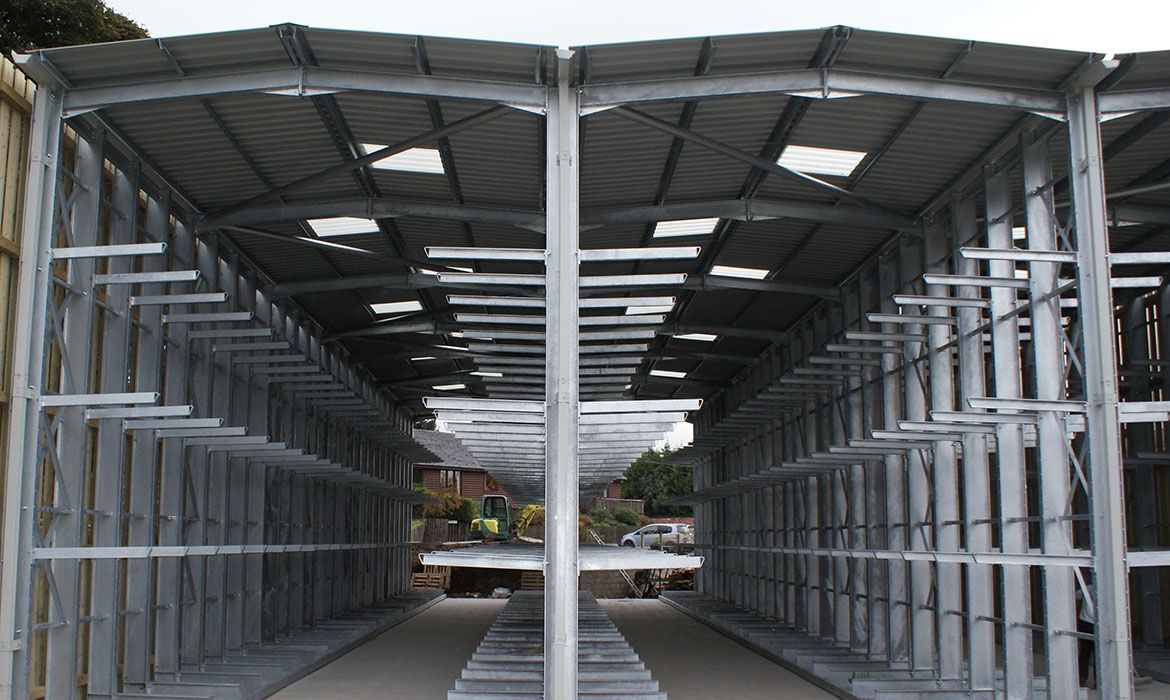 Cantilever Racking With Canopies Sheffield Supply & Installation