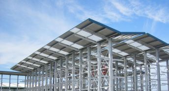 Cantilever Racking With Canopies